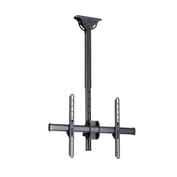 StarTech.com TV Ceiling Mount - Full-Motion Universal Hanging Single Screen Mount with Adjustable Telescopic Short Pole - Tilt / Swivel - VESA Bracket for 32”-75" Displays