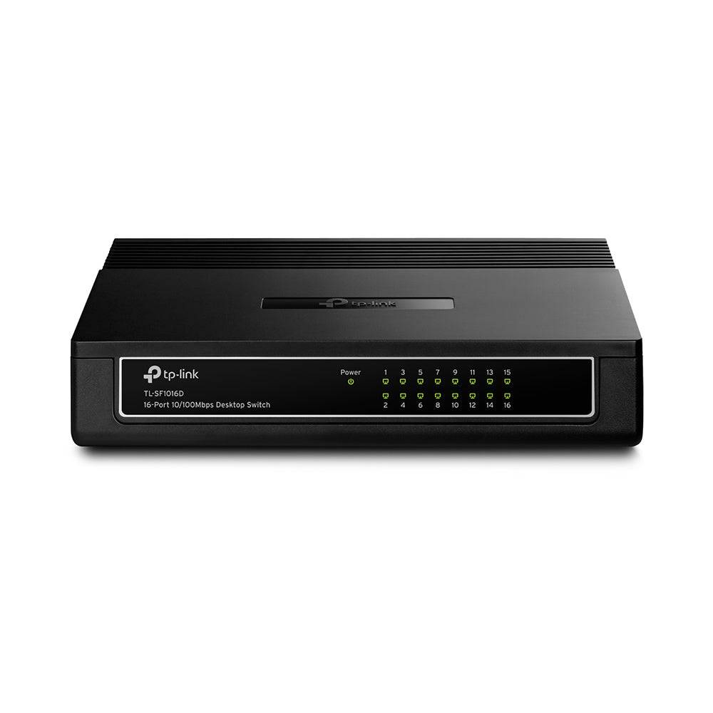 TP-Link TL-SF1016D network switch Fast Ethernet (10/100) Black