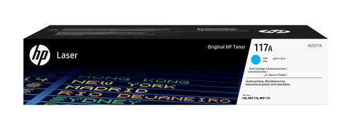 HP W2071A/117A Toner-kit cyan, 700 pages ISO/IEC 19798 for HP Color Laser 150