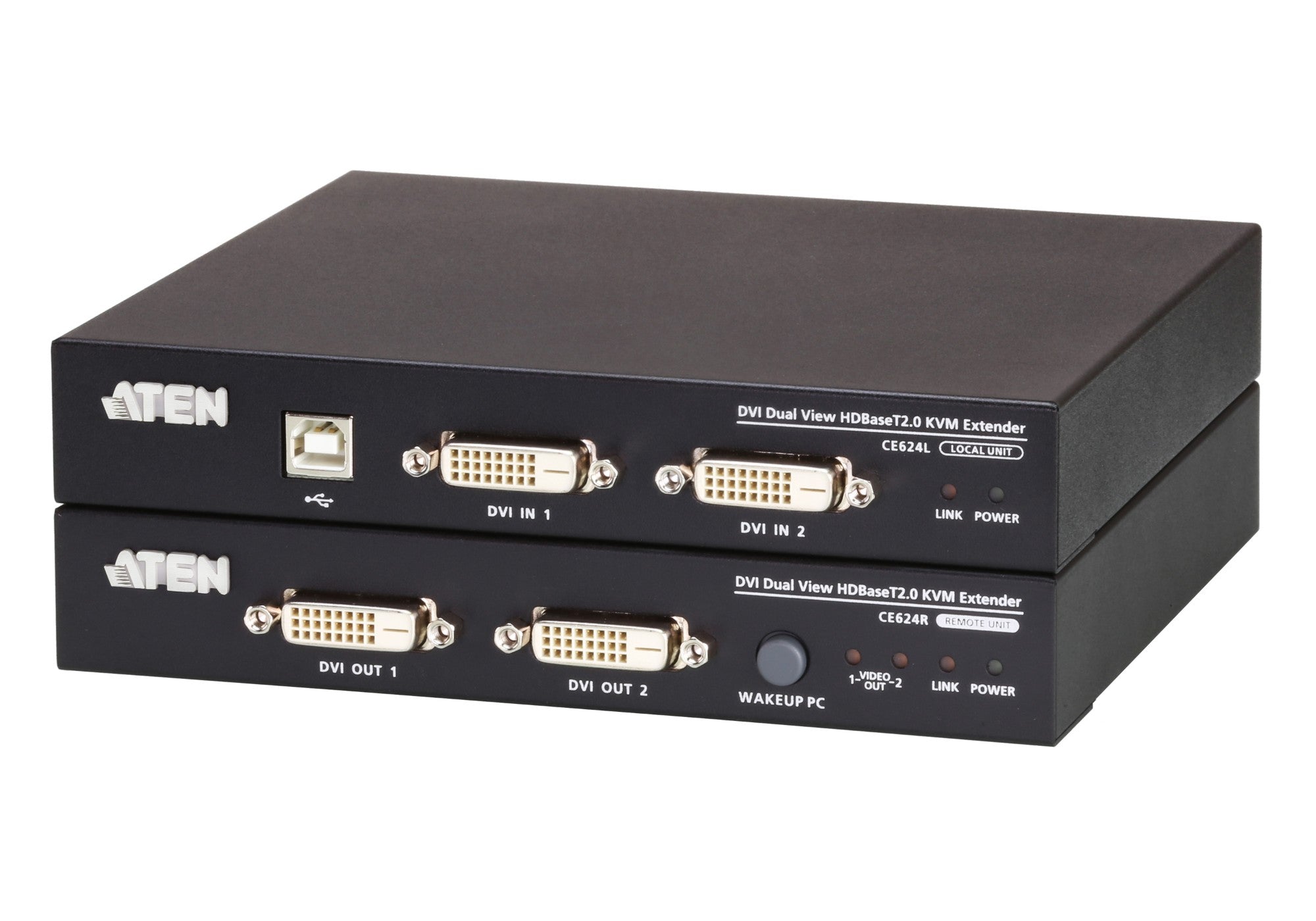 ATEN CE624 KVM extender Transmitter & receiver