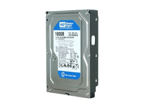 Western Digital Caviar Blue 160GB internal hard drive 7200 RPM 8 MB 3.5" Serial ATA II