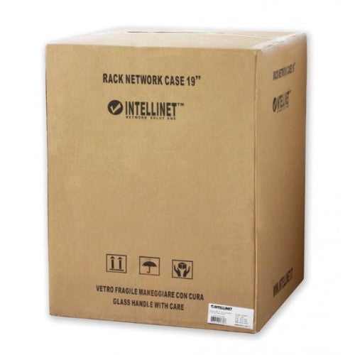 Techly I-CASE EW-2012BKL rack cabinet 12U Wall mounted rack Black
