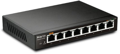 DrayTek G1080 Managed Gigabit Ethernet (10/100/1000) Black