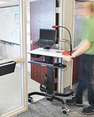 Ergotron TeachWell Mobile Digital Workspace Graphite, Grey Multimedia cart