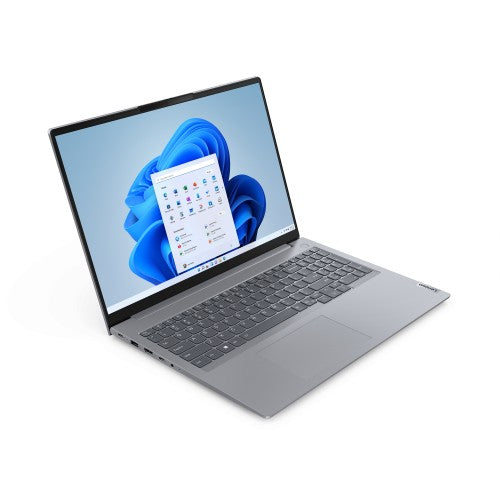 Lenovo ThinkBook 16 G6 IRL Intel® Core™ i5 i5-13420H Laptop 40.6 cm (16") WUXGA 8 GB DDR5-SDRAM 256 GB SSD Wi-Fi 6 (802.11ax) Windows 11 Pro UK English Grey