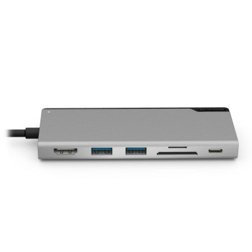 ALOGIC Ultra USB-C Dock UNI - 2 x USB-A (USB 3.0); 1 x USB-C (Data/PD 100W); 1 x SD Card Slot; 1x Micro SD Card Slot; 1 x HDMI 4K @30Hz - Space Grey