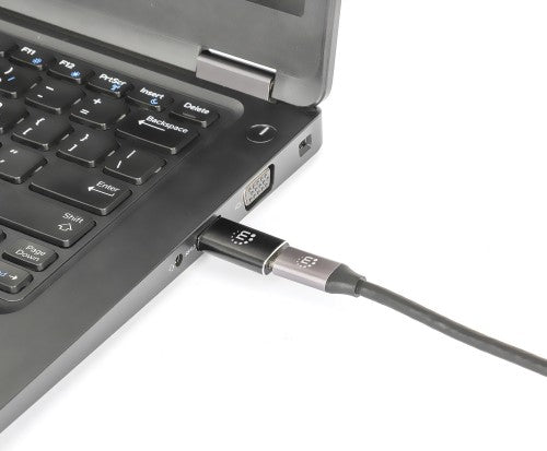 Manhattan USB-C to USB-A Adapter, Female to Male, 10 Gbps (USB 3.2 Gen2 aka USB 3.1), SuperSpeed+ USB, Black, Lifetime Warranty