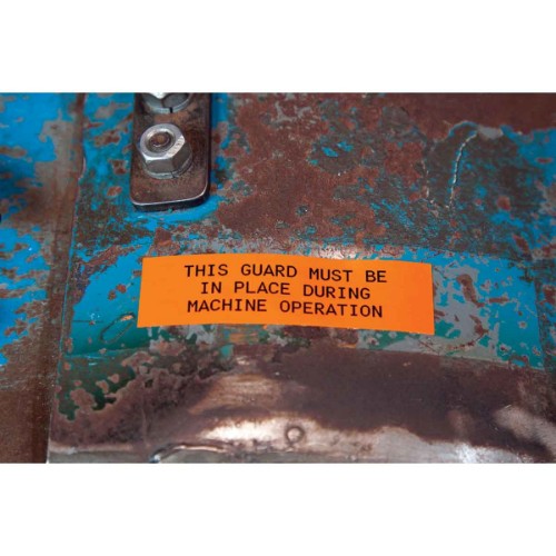 Brady M21-500-595-OR printer label Orange Self-adhesive printer label