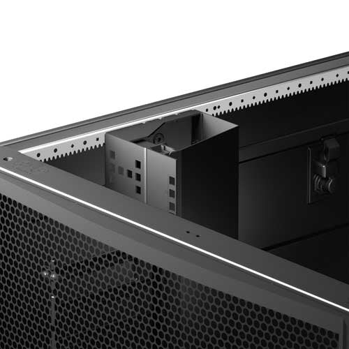 APC NetShelter SX, Networking Rack Enclosure, 42U, Black, 1991H x 750W x 1070D mm with Casters, Feet, Vertical Cable Managers, Side Panels