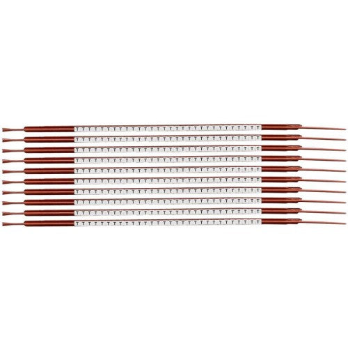 Brady SCN-03-T cable marker Black, White Nylon 300 pc(s)