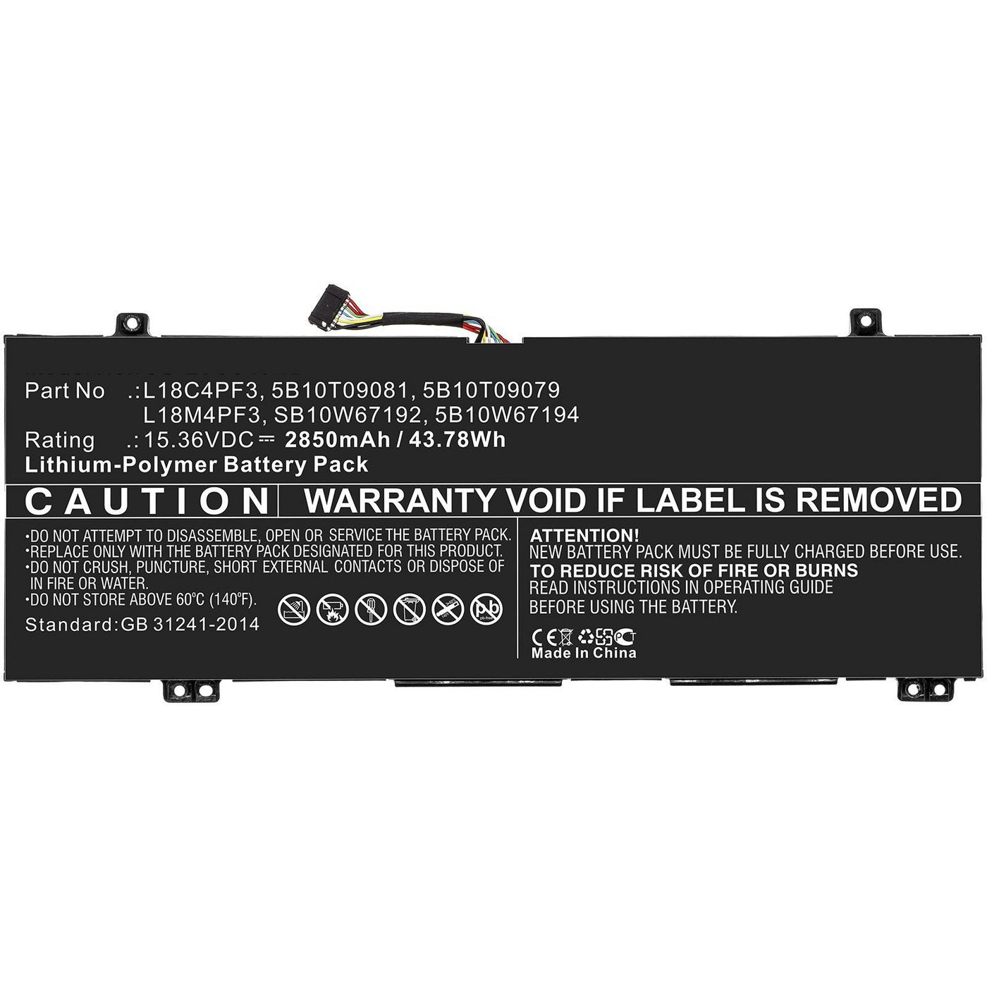 CoreParts MBXLE-BA0239 laptop spare part Battery