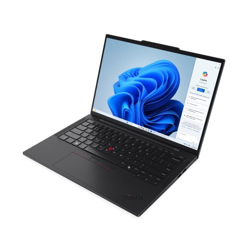 Lenovo ThinkPad T14s Gen 5 Intel Core Ultra 7 155U Laptop 35.6 cm (14") WUXGA 16 GB LPDDR5x-SDRAM 512 GB SSD Wi-Fi 6E (802.11ax) Windows 11 Pro UK English Black