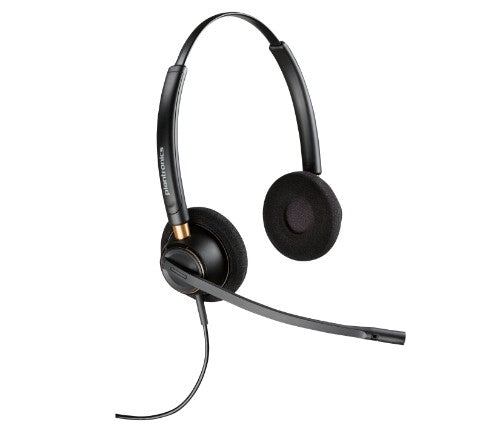 HP Poly EncorePro 520 Binaural Headset +Quick Disconnect