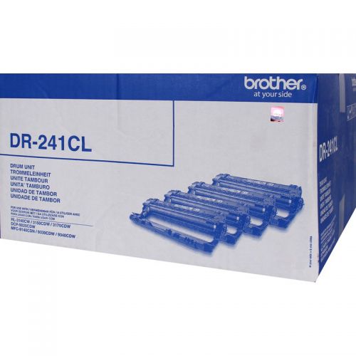 Brother DR-241CL Drum kit Bk,C,M,Y, 4x15K pages Pack=4 for Brother HL-3140/3142