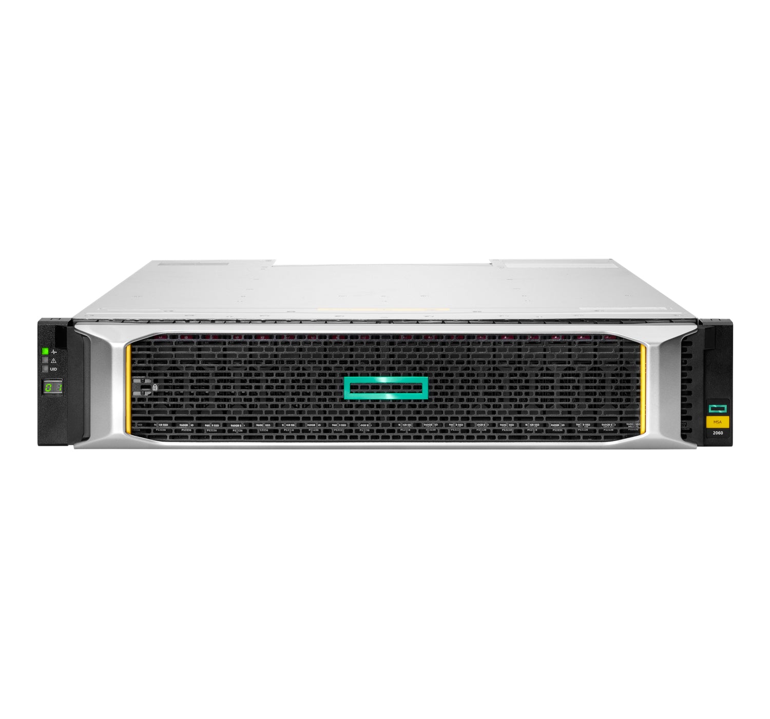 HPE MSA 2060 disk array Rack (2U) Silver, Black