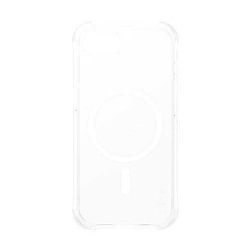 PanzerGlass CARE™ by ® Samba Case Transparent w. White Qi Compatible iPhone New 16e 2026 | 16e