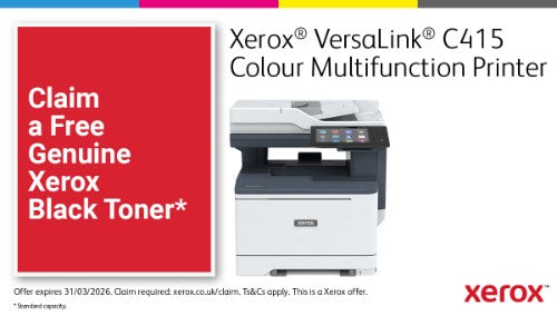 Xerox VersaLink C415 A4 40ppm Duplex Copy/Print/Scan/Fax PS3 PCL5e/6 2 Trays 251 Sheets