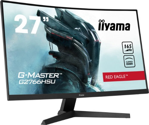 iiyama G-MASTER Immerse yourself in the game with the curved G2766HSU with FreeSync Premium