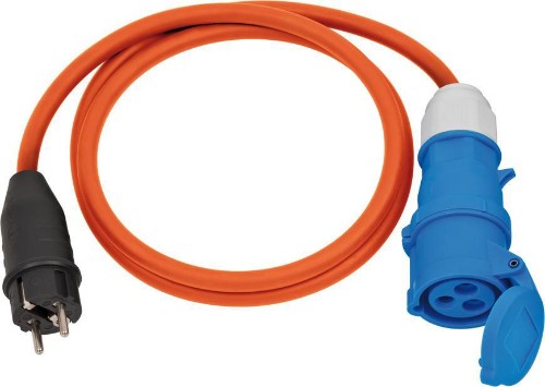 Brennenstuhl 1132910025 power cable Orange 1.5 m IEC Type E (3.4 mm, 3.1 mm) Power plug type F