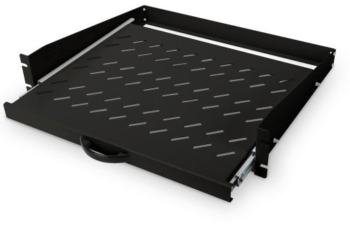 Digitus Extendible Shelf for fixed mounting on front 483 mm (19") profile rails