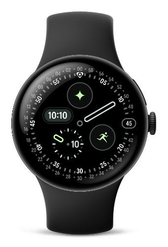 Google Pixel Watch 4 AMOLED 41 mm Digital Touchscreen Black Wi-Fi GPS (satellite)