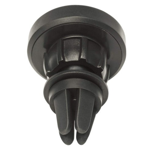 Manhattan Magnetic Car Air-Vent Phone Mount, Adjustable Clip-on, Quick Attach and Release, Non-Skid Pad, Black, Lifetime Warranty