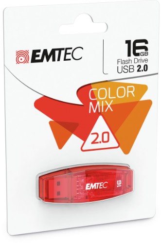 Emtec C410 USB flash drive 16 GB USB Type-A 2.0 Red