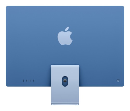 Apple iMac 24-inch with Retina 4.5K display: M4 chip with 10‑core CPU and 10‑core GPU, 16GB, 512GB SSD - Blue