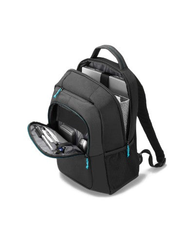 DICOTA Spin 39.6 cm (15.6") Backpack Black, Blue