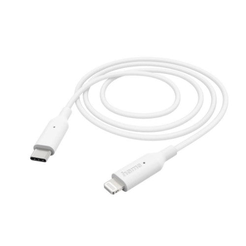 Hama 00201598 lightning cable 1 m White