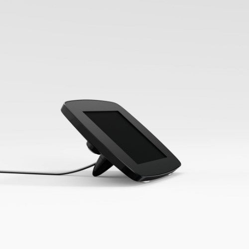 Bouncepad Lounge with Reinforced USB Cable | Apple iPad Mini 6th Gen | Black | Exposed Front Camera and Home Button