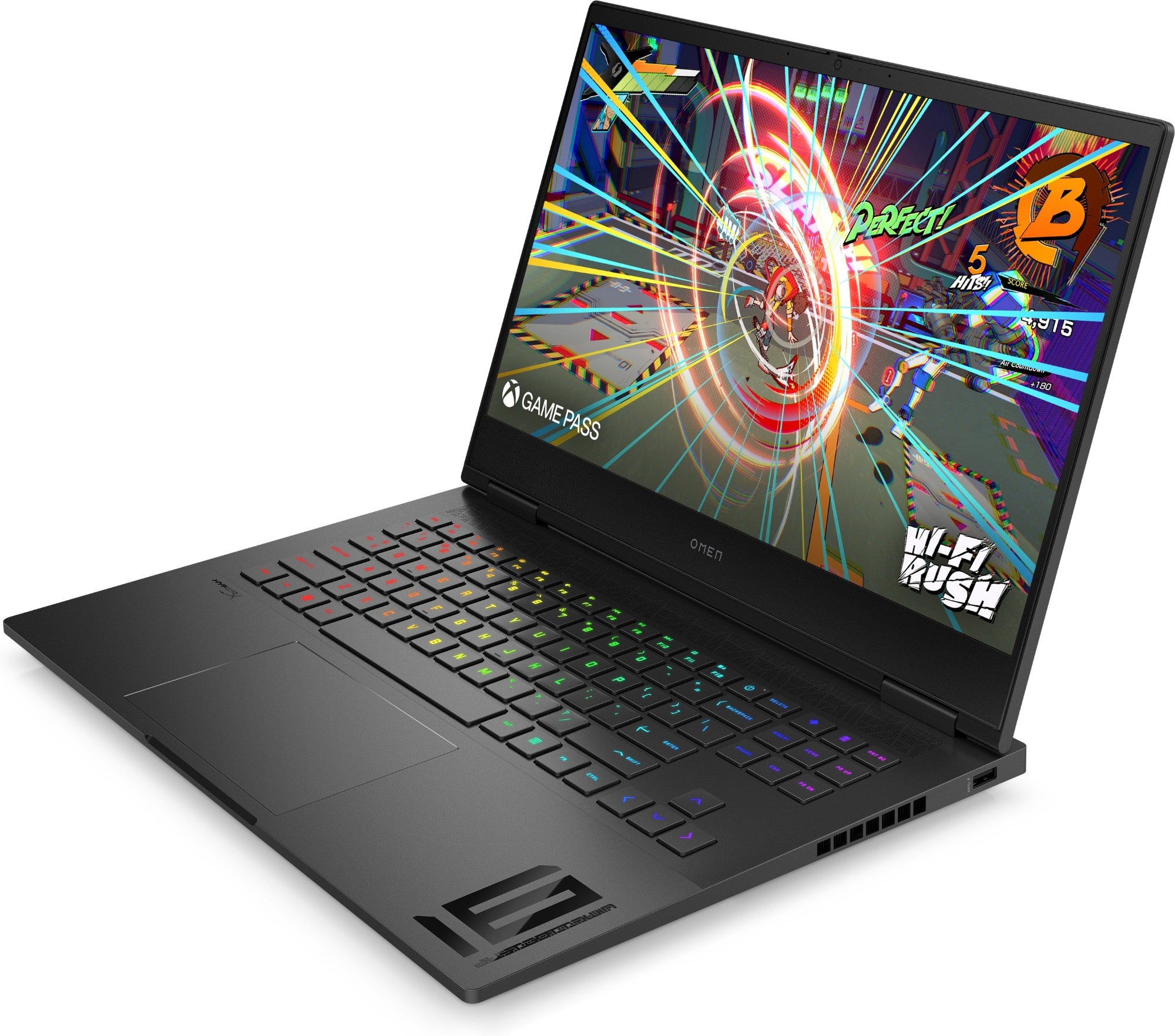 OMEN by HP 16-wf1004na Intel® Core™ i9 i9-14900HX Laptop 40.9 cm (16.1") Full HD 32 GB DDR5-SDRAM 1 TB SSD NVIDIA GeForce RTX 4080 Wi-Fi 7 (802.11be) Windows 11 Home Black