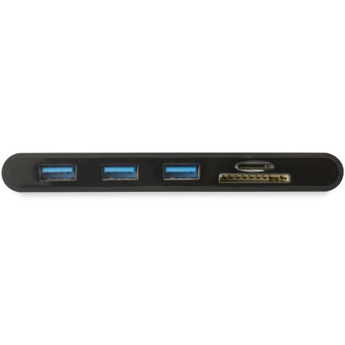StarTech.com USB C Multiport Adapter - USB Type-C Mini Dock with HDMI 4K or VGA 1080p Video - 100W Power Delivery Passthrough, 3-port USB 3.0 Hub, GbE, SD & MicroSD - Laptop Travel Dock