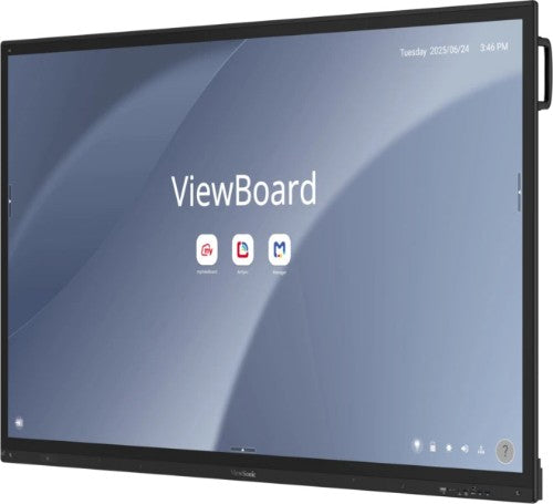 Viewsonic IFP7563-1C interactive whiteboard 190.5 cm (75") 3840 x 2160 pixels Touchscreen Black