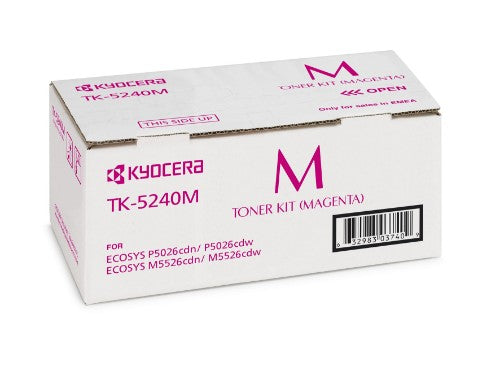 Kyocera 1T02R7BNL0/TK-5240M Toner-kit magenta, 3K pages ISO/IEC 19798 for Kyocera M 5526