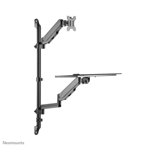 Neomounts WL90-325BL1 Sit-stand workstation wall 17-32" - gas spring