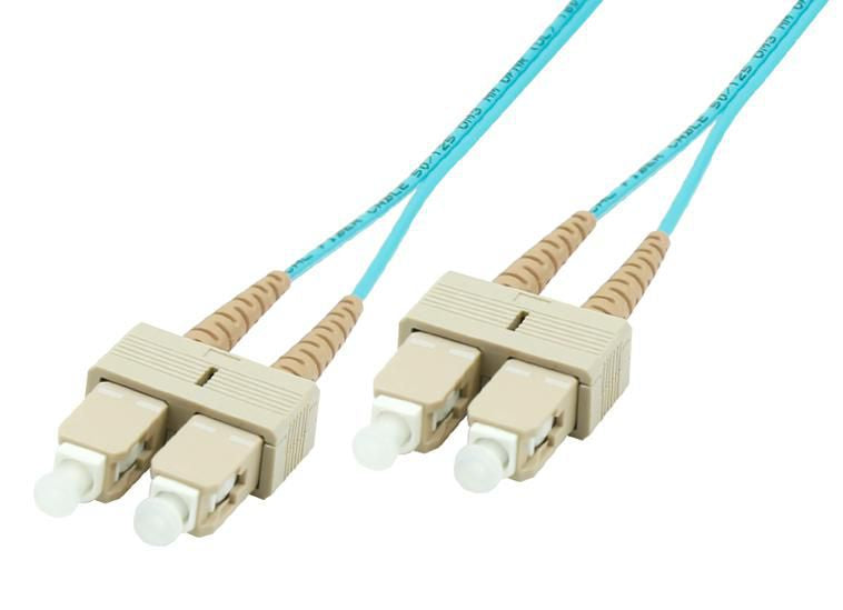 Microconnect FIB222001 InfiniBand/fibre optic cable 1 m SC Blue