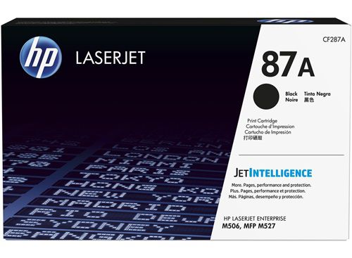 HP CF287A/87A Toner cartridge, 9K pages ISO/IEC 19752 for HP LaserJet M 506