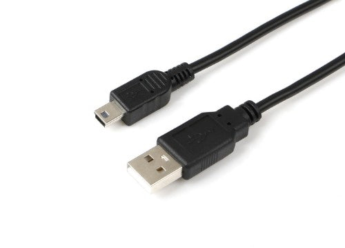 Microconnect USBAMB51 USB cable USB 2.0 1 m USB A Mini-USB B Black