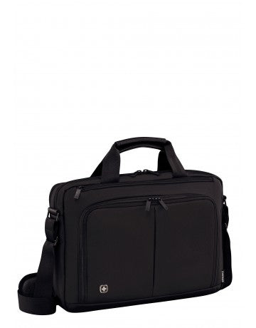 Wenger/SwissGear Source 16 notebook case 40.6 cm (16") Messenger case Black