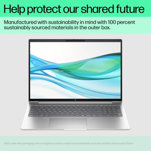 HP ProBook 440 G11 Intel Core Ultra 5 125U Laptop 35.6 cm (14") WUXGA 24 GB DDR5-SDRAM 256 GB SSD Wi-Fi 6E (802.11ax) Windows 11 Pro AI PC Silver
