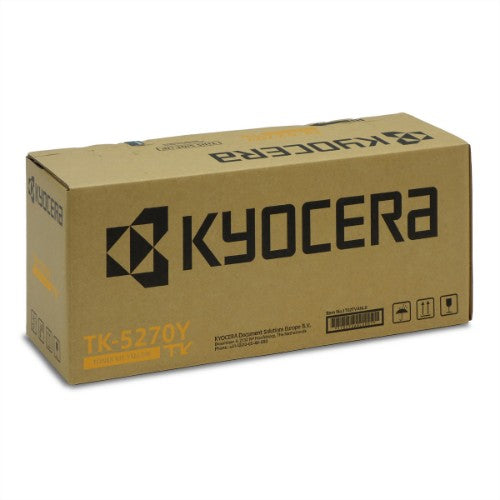 Kyocera 1T02TVANL0/TK-5270Y Toner-kit yellow, 6K pages ISO/IEC 19752 for Kyocera P 6230