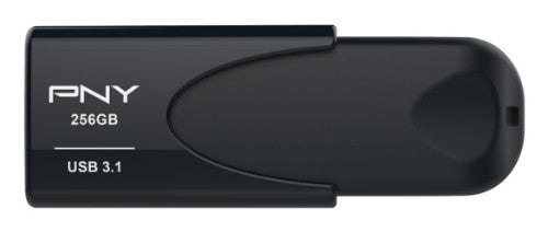 PNY Attache 4 USB flash drive 256 GB USB Type-A 3.2 Gen 1 (3.1 Gen 1) Black