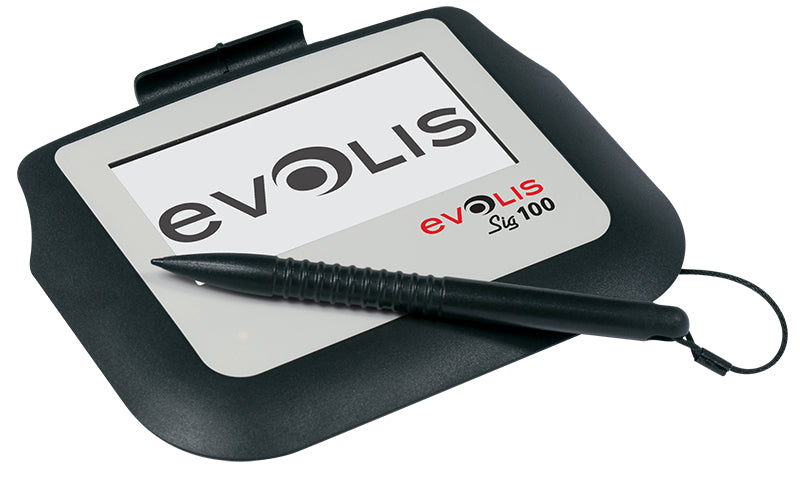 Evolis SIG100 10.2 cm (4") White, Black LCD