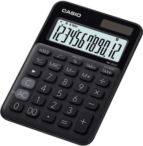 Casio MS-20UC-BK calculator Desktop Basic Black