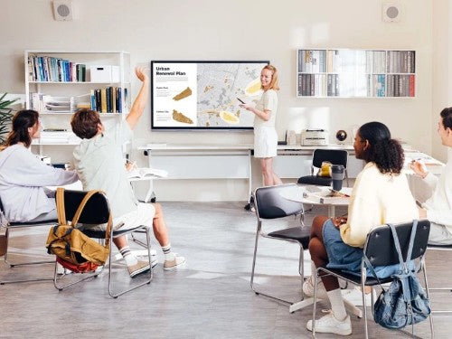 Viewsonic IFP6562 Signage Display Interactive flat panel 165.1 cm (65") LED Wi-Fi 350 cd/m² 4K Ultra HD Black Touchscreen Built-in processor Android 8.0