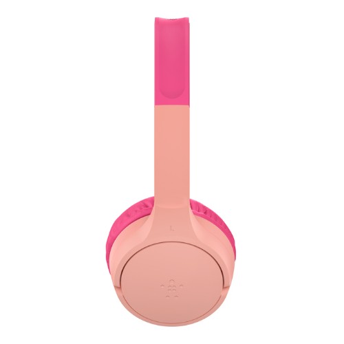 Belkin SoundForm Mini Headset Wireless Head-band Calls/Music USB Type-C Pink