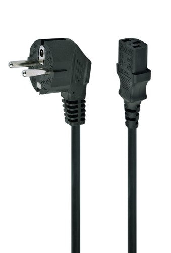 Gembird PC-186-VDE-10M power cable Black CEE7/4 C14 coupler