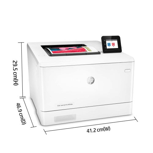 HP LaserJet Pro M454dw Wireless Color Printer, Duplex