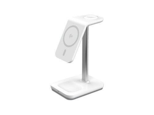 eSTUFF ES638310 mobile device charger Smartphone Aluminium AC Wireless charging Fast charging Indoor